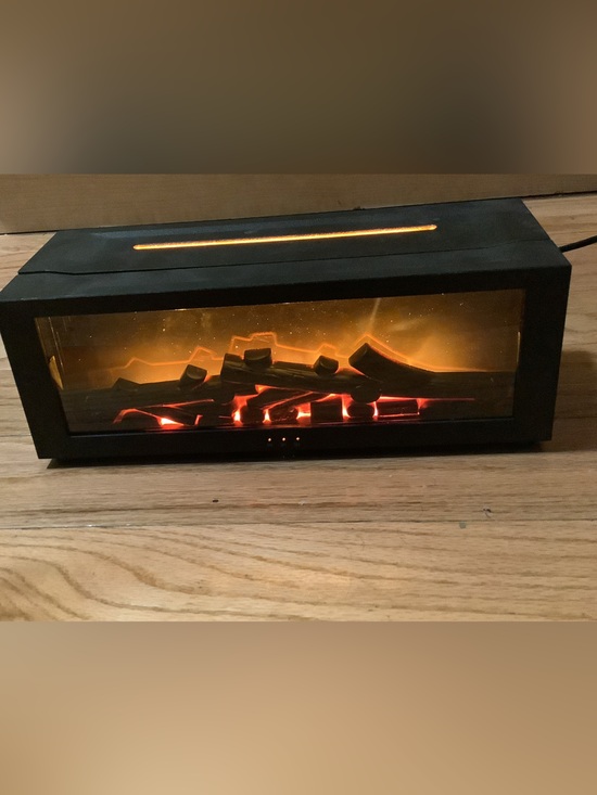 Other - Electric Fireplace Insert with Remote - Black